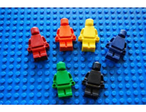 Molde De Silicone Bonecos Lego 2 Cav 1