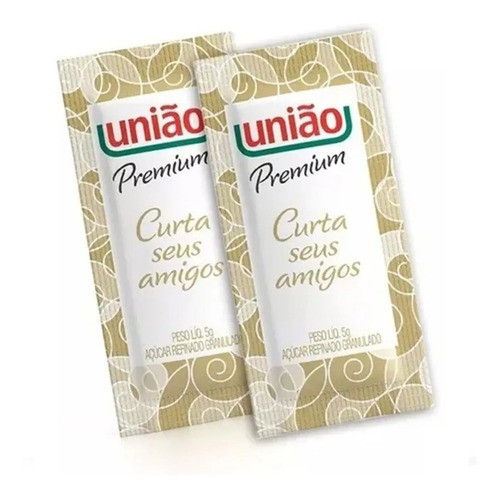 Açucar Sache Uniao Premium C/ 800 Saches 1