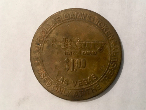 Las Vegas Fichas Anos 70 Casino Treasury  High Roller Casino 1