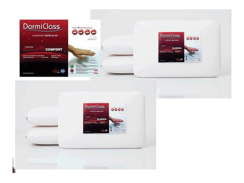 Set X3 Almohada Inteligente Viscoelastica Memory 0