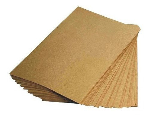 Papel Kraft Puro Misionero A4 200 Gr 25 H Tarj Etiq Artesan 0