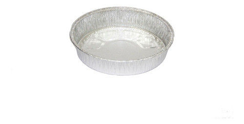 Plato Bandeja Aluminio Descartable Tarta P14 Alta X 100 Uni. 0