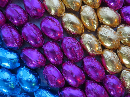 Mini Huevitos De Pascuas Por 50 Unidades 0