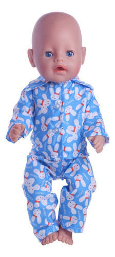 Ropita De Muñeca Bebé Bebotes Otros Muñecos Pijama Unisex 0