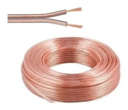 Cable Paralelo Bipolar Cristal 2 X 1,00 Mm Rollo 100 M X3u 0