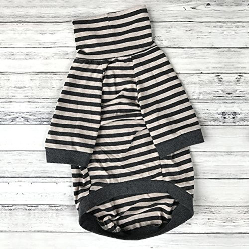 Diente Y Miel Perro Grande / Camisa A Rayas / Jersey / Cober 1