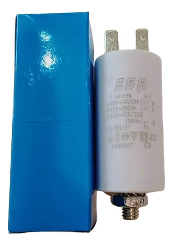 Capacitor 4 Uf   Contacto Electricidad Colon 0