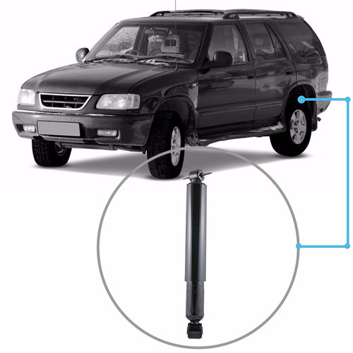 Amortecedor Traseiro Chevrole Blazer- L12350 1