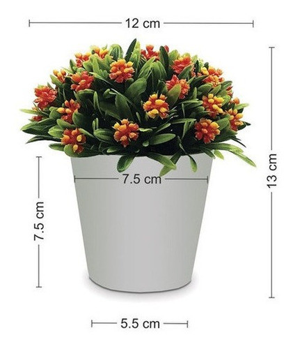 Mini Planta Artificial Hogar Maceta Para Decoracion 88124 1