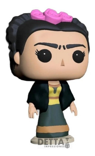Funko Frida Kahlo Impreso En 3d - Detta3d 1