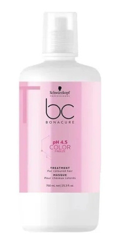 Tratamiento Ph 4.5 Color Freeze Bc Bonacure Schwarzkopf 750m 0