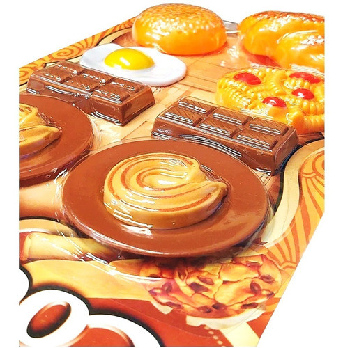 Set De Juguete Comida Cocinar Brunch 10 Pzas Super Cla Fd7-2 1