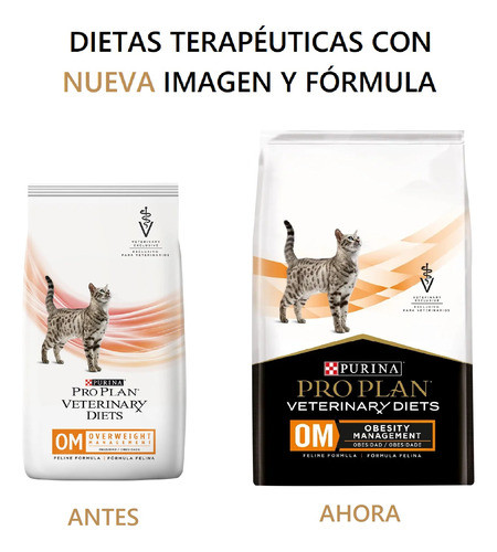 Alimento Pro Plan Om Obesity Gato 1