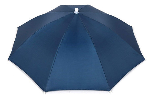 Sombrero Plegable Sombrilla Jardinería Pesca Sol Lluvia 0