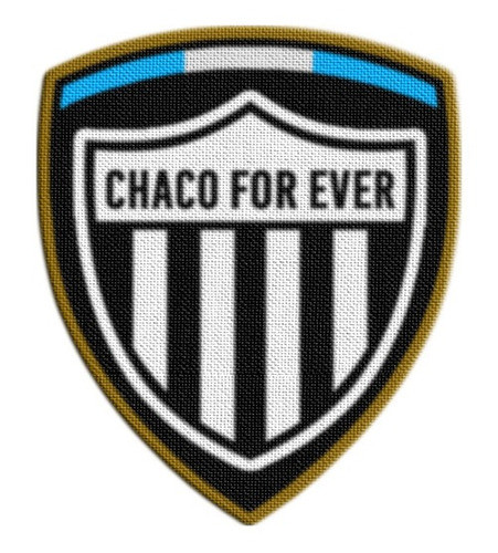 Parche Escudo Black Chaco For Ever 0