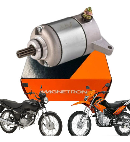 Motor Partida Cg Titan Fan 150 2005 Es Esd Original Magnetro 0