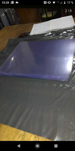 Pvc Transparente Símil Acetato 50 Cm X 0.2 Mmx 10 Metros. 1