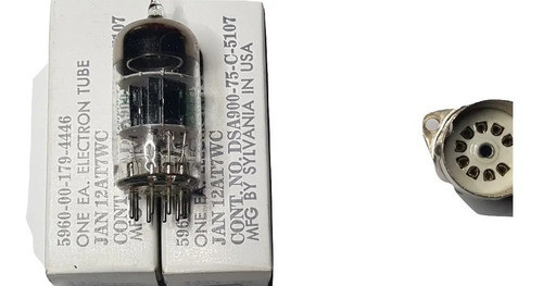Válvula Electrónica 12at7 Wc Nos Jan Sylvania Usa 1