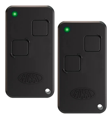 Kit 2x Controle Remoto Rossi Ntx 433mhz P/ Motor Dz Nano Att 0