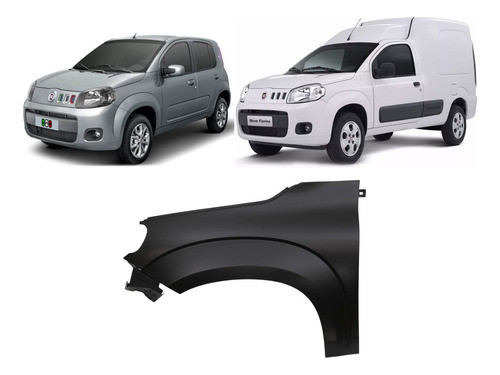 Guardabarro Fiat Fiorino 2015 2016 2017 2018 2019 Izquierdo 0