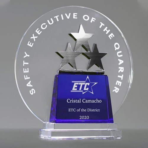 Premio De Acrilico Empresarial Trofeo Mod.591 1