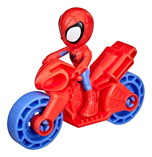 Hasbro Vehiculo 10cm Y Figura Spidey 1