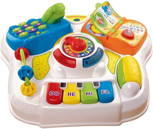 Mesita Actividades Mesa Parlanchina Vtech Didactica Sonidos 1