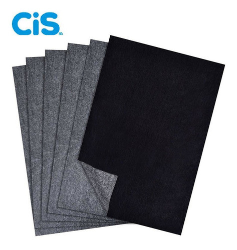 Carbono Papel Preto Máquina Caixa Com 100 Fls Cis 1