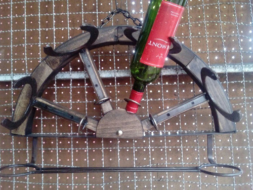 Bodega Media Rueda Para 4 Botellas Con Copero 0