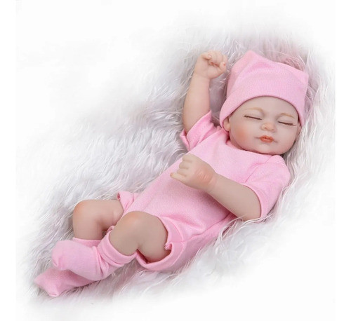 Boneca Bebê Reborn De 25 Cm Para Crianças 1