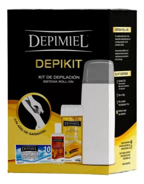 Depikit Kit De Depilación Sist Descartable Roll On Depimiel 0