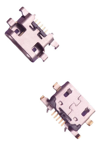 Kit C/10 Conector De Carga Micro Usb Mototrola Moto E5 Play 1