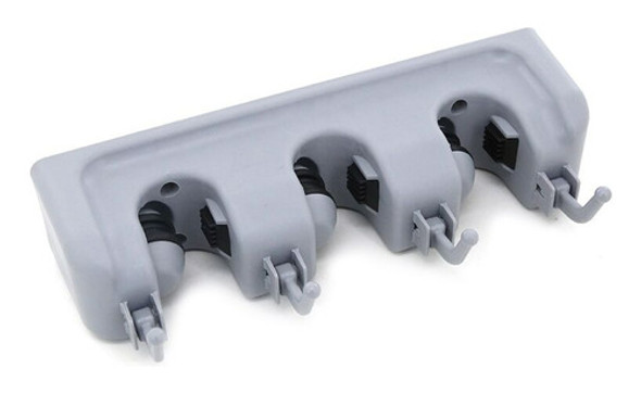 Soporte Organizador Cuelga Escobas Ganchos Porta Escobero 0