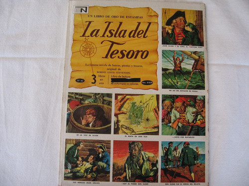 Album De Figuritas - La Isla Del Tesoro - Stevenson - 1972 0