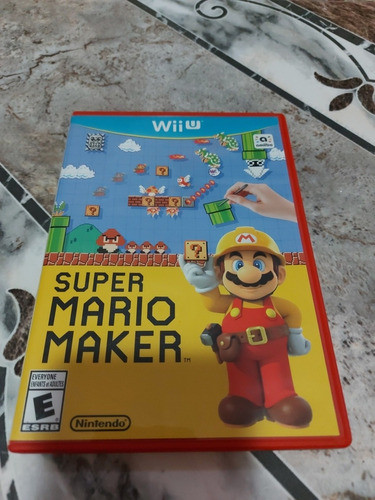 Super Mario Maker Juegazo Original Físico Nintendo Wii U 0