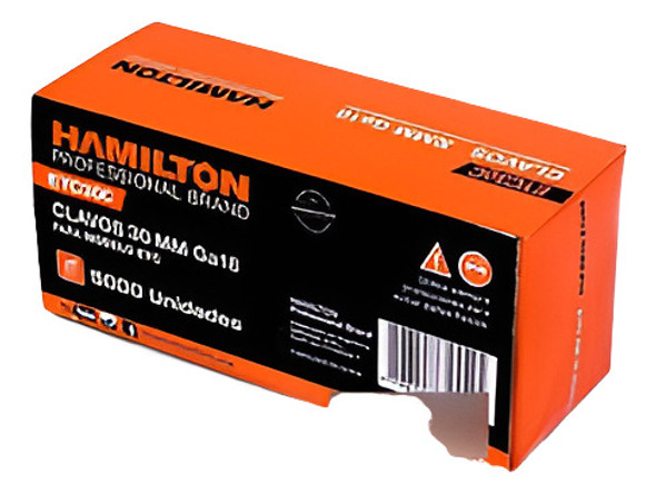 Clavos Hamilton Para Clavadora Neumatica 30mm X 5000u Eyc30c 0