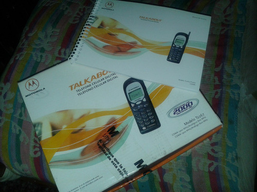 Celular Motorola Talkabout- Manual Y Caja-leer Bien! 0