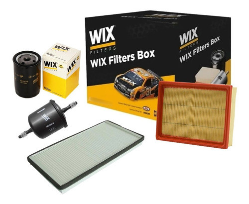 Juego X4 Filtros Wix Para Volkswagen Gol Iv 1.6 Desde 2006 1