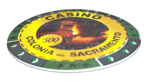 Posavasos Coleccion Pesos 500 Radisson Casino Colonia Urug 1