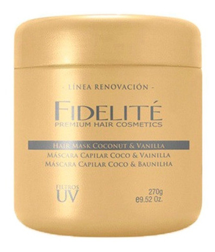 Kit 4 Máscaras Capilar Fidelite Para El Cabello X 270 Gr 1