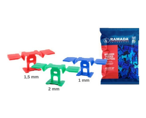 Nivelador Separador Azulejo Baldosa Facil 1,5mm Sin Cuña 50u 1