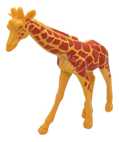 Animales Selva X4 Goma Dura Set Pack Cebra Leon Tigre Jirafa 1