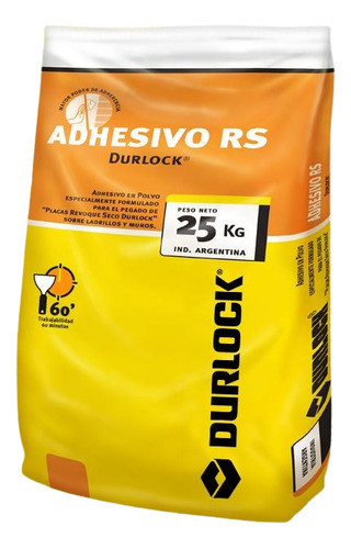 Durlock Adhesivo Rs 60m Para Pegado De Placas De Yeso 0