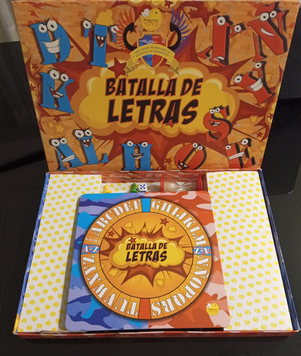 Juego De Mesa Didáctico Batalla De Letras Yuyú - Como Nuevo 1