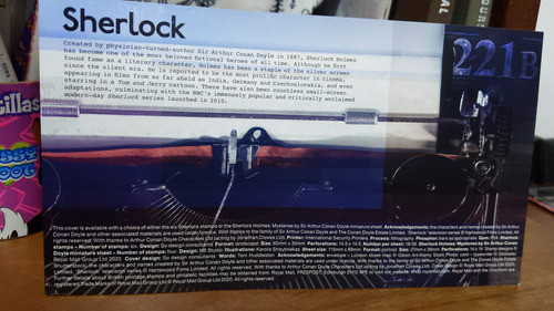 Sherlock Holmes Postal Coleccionable Importado De Inglaterra 0