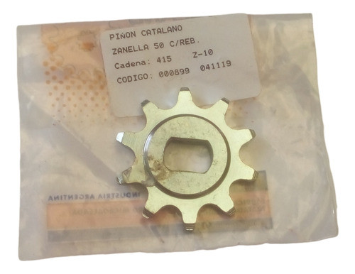 Piñón Transmisión Z10 Zanella V3 50 C/reb Catalano 0
