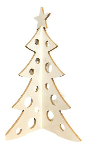 Deco Navideña Arbol De Navidad Blanco 60 Cm 0