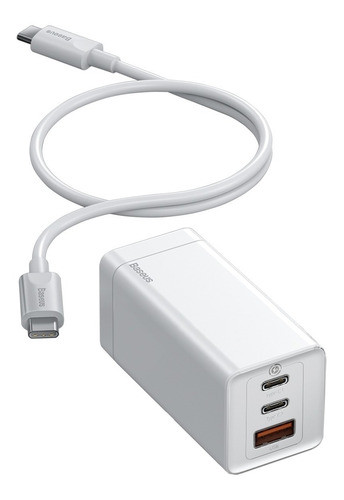 Baseus 65w Gan2 Pro Usb Tipo C Carregador Rápido Com Cabo 10 0