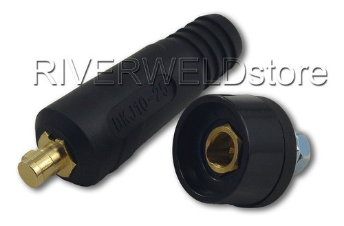 Tig Rápido Ajuste Cable Panel Conector Socket Set Estilo Din 1