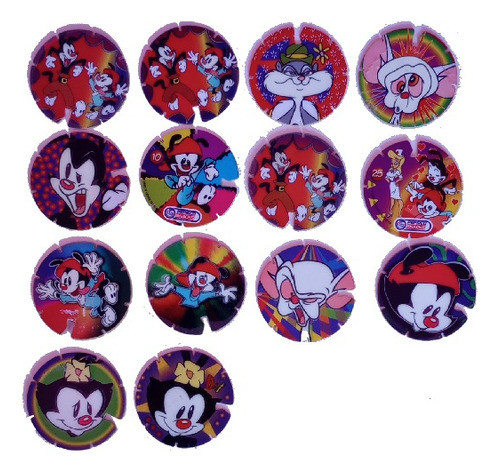 Tazos Animaniacs 90s Pepsico Nuevos Con Film Valor X Unidad 0